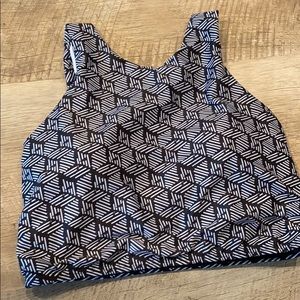 Bathing suit crop top
